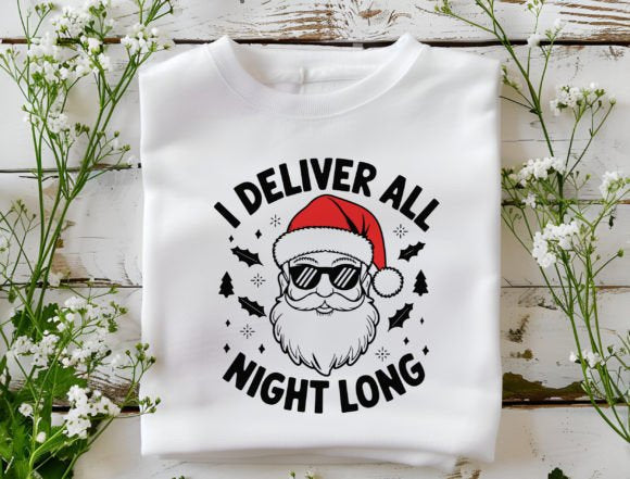 Women's "I Deliver All Night Long"