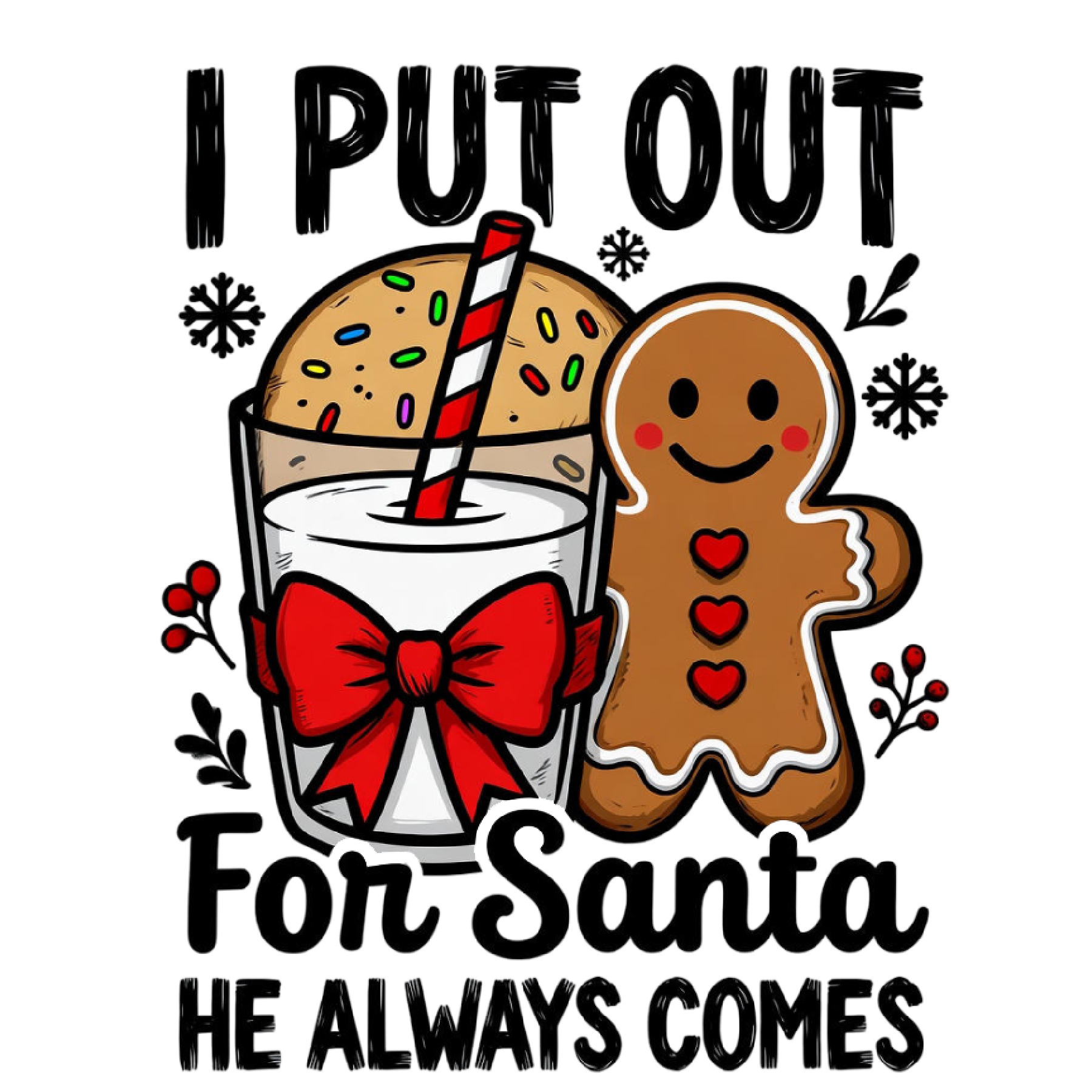 Adult Unisex "I Put out for Santa"