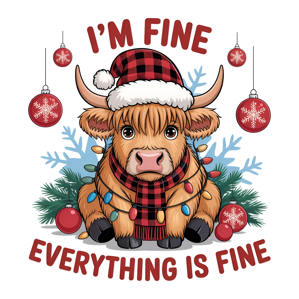 Women's "I'm Fine Everything Is Fine"