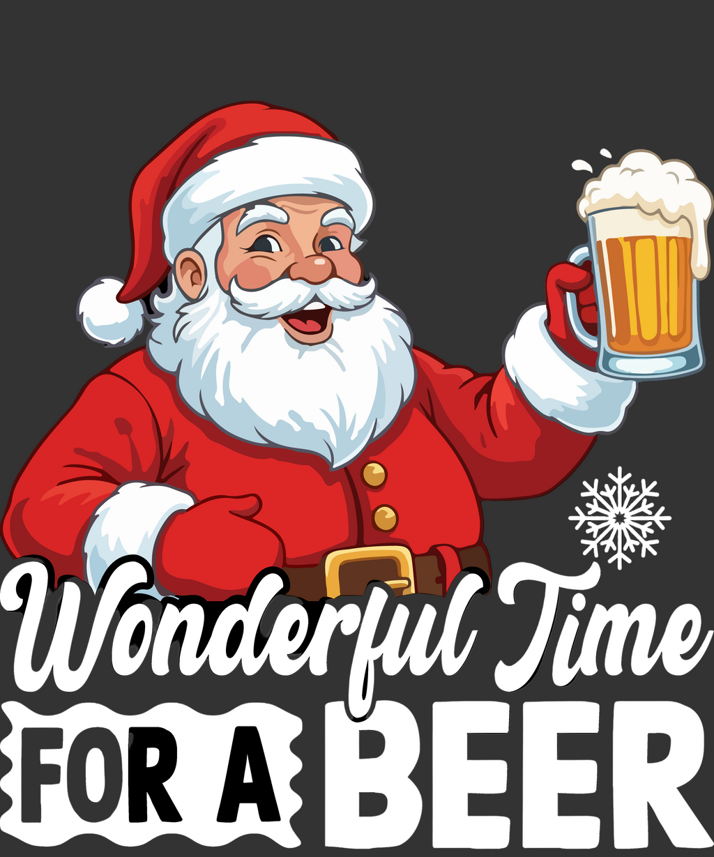 Adult Unisex "It's the most wonderful time for a Beer"