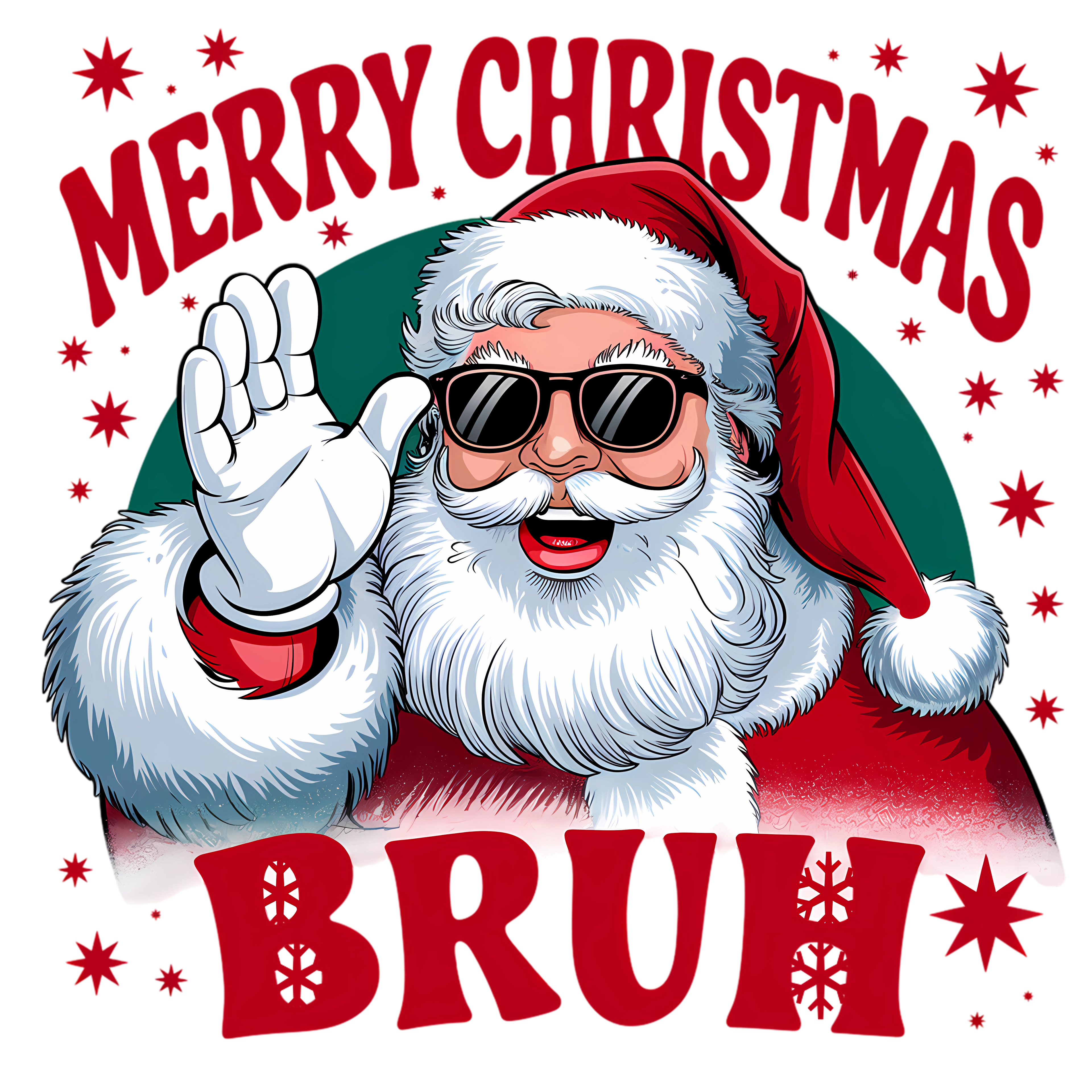 Kids Christmas "Merry Christmas Bruh"
